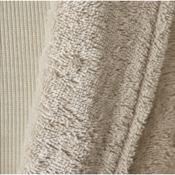 Луксозен халат за баня Nautica Home от 100% памук бежов цвят, размер S/M